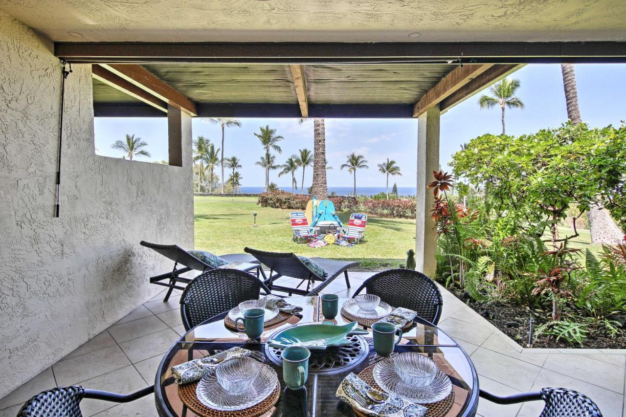 Kona Golf Condo On Eighteenth Tee With Pool Access كايلو كونا المظهر الخارجي الصورة